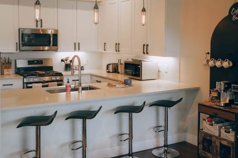 Breakfast Nook + Coffee Bar