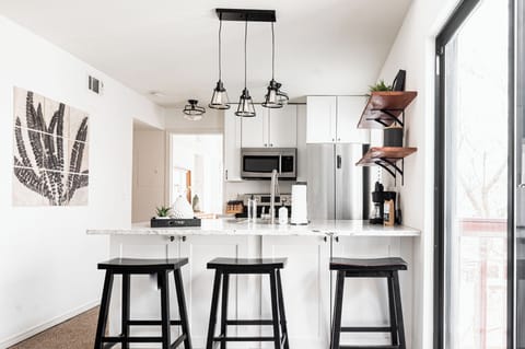 Dining Area in Open Kitchen Space.