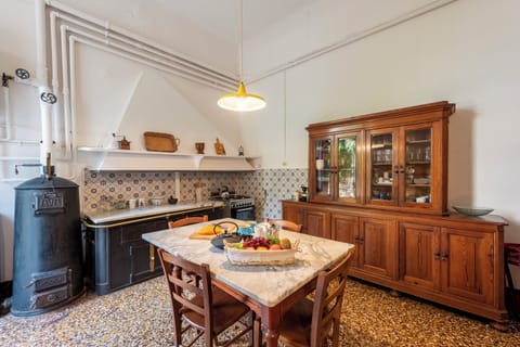 Kitchen and dining area