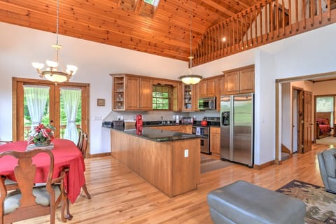 View into Kitchen from Living Space