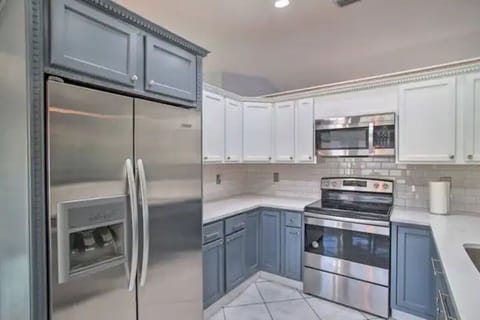 Fully equipped kitchen ready for culinary adventures and family meals alike.