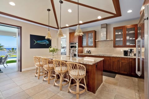 Open kitchen space