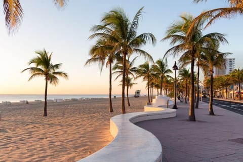 Sun loungers, beach towels