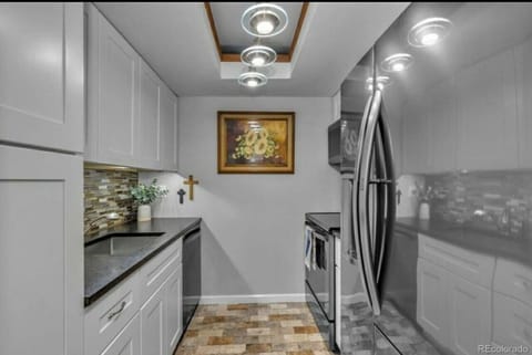 Prepare your favorite meals in the compact, fully equipped kitchen.