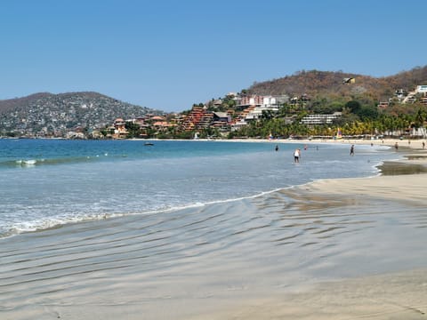 Sun loungers, beach towels