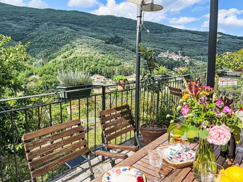 Flower, Plant, Sky, Cloud, Property, Mountain, Nature, Botany, Flowerpot, Grass