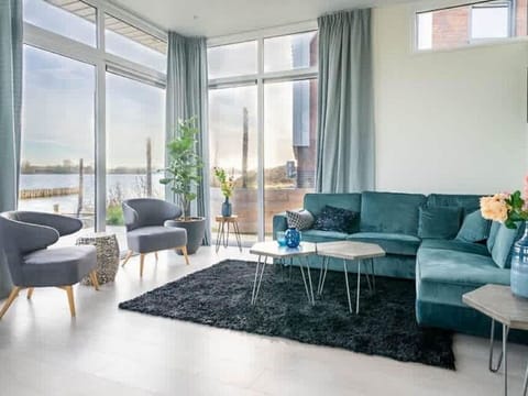 Furniture, Couch, Table, Plant, Window, Azure, Houseplant, Comfort, Interior Design, Living Room