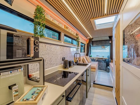Kitchen area | Phoenix Star Bus, Goodrington, near Paignton