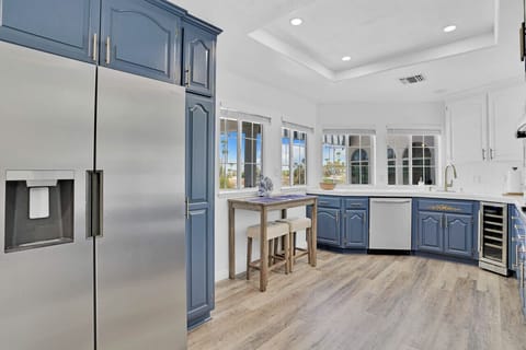 Large Kitchen with Coachella Valley Views