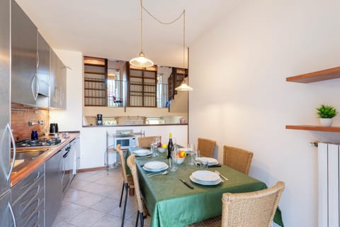 Kitchen and dining area