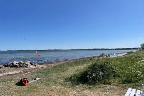 On the beach