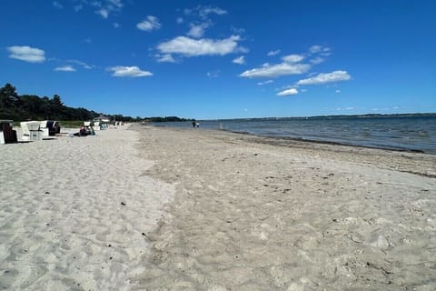 On the beach