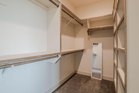 Walk-in closet!