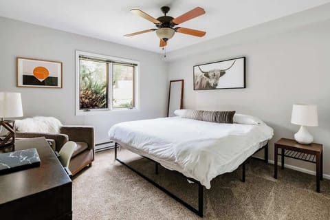 Bedroom with king bed