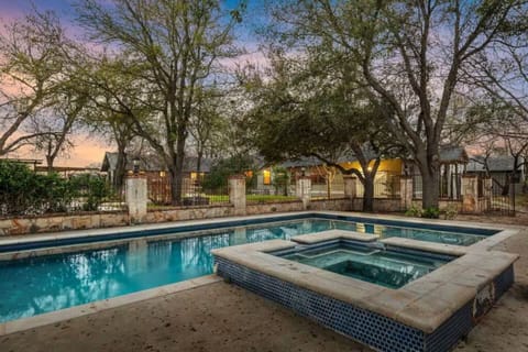 Sun-soaked pool days and peaceful hot tub nights await at Cottonseed Estate