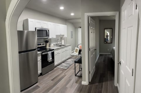 Kitchen with updated appliances