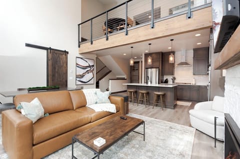 Main Living, Dining and Kitchen