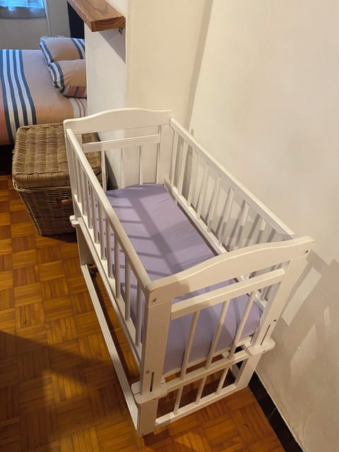 1 bedroom, iron/ironing board, travel crib, free WiFi