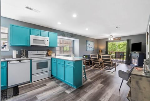 Unit 3 – The open Kitchen & Living/Dining Area offers plenty of space for the whole family