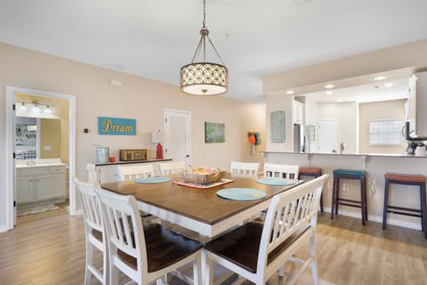 Unit #1 Dining table with seating for 8