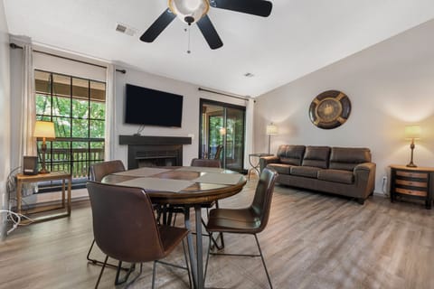 Unit #4 Living and dining area