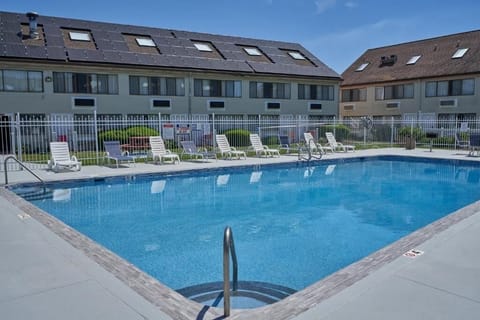 Indoor pool, a heated pool