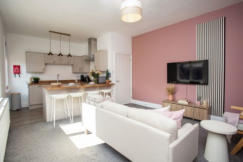 This room is perfect for relaxing after a day of exploring, catching up on your favorite shows, or enjoying quality time with family and friends.