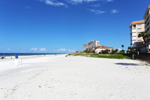 On the beach