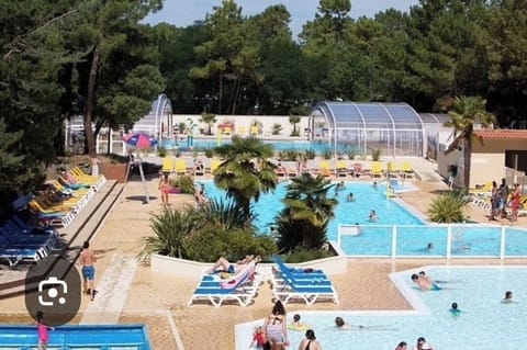 Indoor pool, outdoor pool