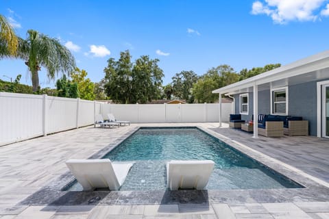 Indoor pool, a heated pool