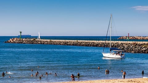 Beach nearby