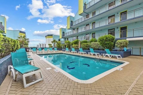 Indoor pool, a heated pool