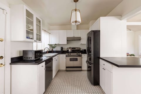 Fully stocked kitchen