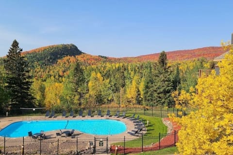 Indoor pool, a heated pool