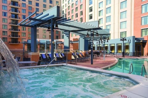 Indoor pool, outdoor pool