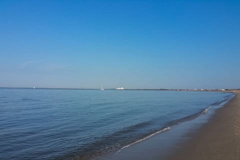 On the beach