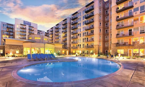 Indoor pool, outdoor pool