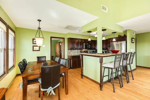 Fully stocked kitchen