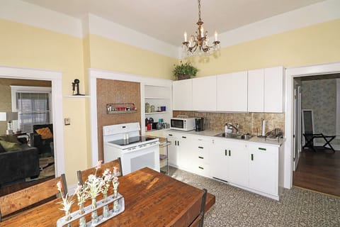 Stove, microwave, k-cup and drip coffee makers