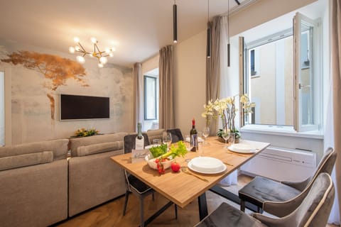 Living and dining room