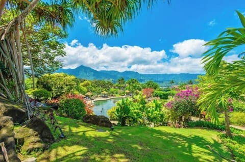 View from inside and the lanai.