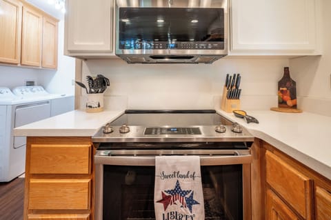 Updated appliances for your cooking needs.