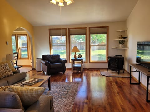 Family Living Room
new 55 inch smart TV