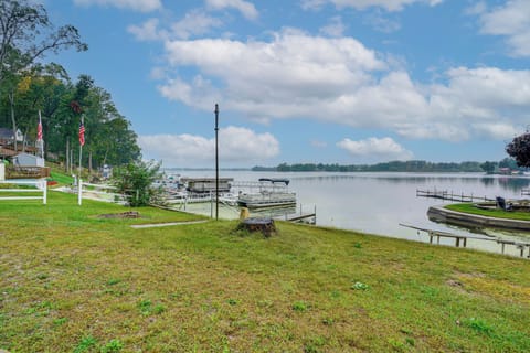 Shared Boat Dock on Webster Lake (Seasonal & Currently Available)