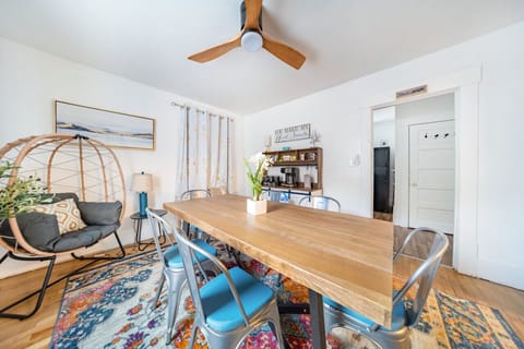 Enjoy your meal at the dining table