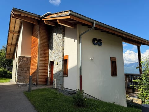 In front of chalet C6