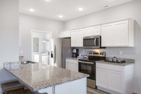 Whip up your favorite meals in the full kitchen