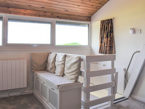 Loft bedroom | Sea View, Deganwy, near Llandudno
