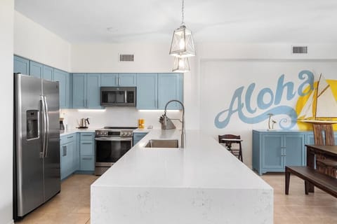 Cook up gourmet meals in the chef’s kitchen, complete with a coffee station featuring a top-notch coffee maker for your morning brew.