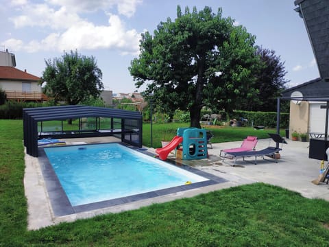 Indoor pool, outdoor pool